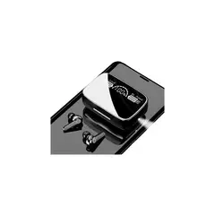 CLN TECH - Audífonos inalámbricos bluetooth m19 -con power bank linterna NEGRO