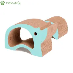 CATIT - Rascador Para Gatos Zoo Rinoceronte 2 En 1