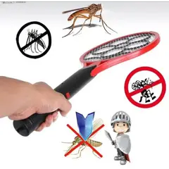 GENERICO - Raqueta Electrica Mata Zancudo Mosquitos Insectos Recargable