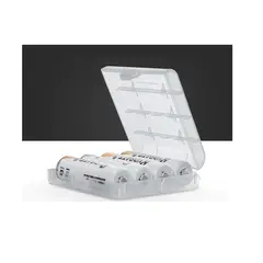 GENERICO - Pack 2 Estuche para Pilas recargables AA