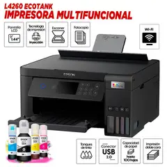 EPSON - Impresora Multifuncional L4260 Duplex WIFI
