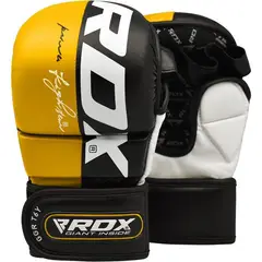 RDX - RDX T6 GUANTES MMA DE SPARRING AMARILLO-XL