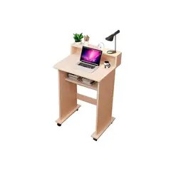 MUEBLES CRISOSTOMO - Escritorio juvenil con ruedas carvalho