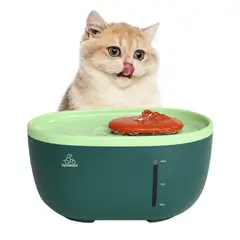 GENERICO - Mascotas - Fuente de agua en forma de aguacate Verde