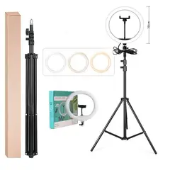 OEM - Aro De Luz Led 30Cm + Trípode 2.1M 3 Tonos De Luz