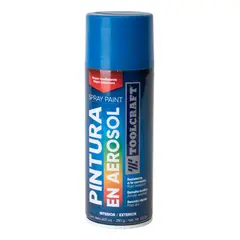 TOOLCRAFT - Pintura en Spray Colores Básicos Azul Real 400 ml TC1647