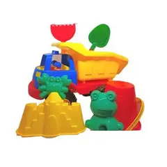 GENERICO - Set playero 7 pcs - juego de playa - camión + accesorios