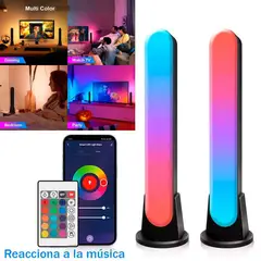 VARIOS - Set 2 und Barra de Luces Gamer RGB Smart Bluetooth