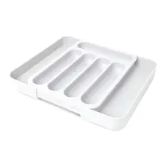 JOIE - Bandeja porta cubiertos expandible Joie blanco