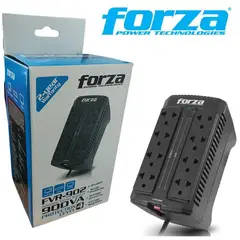 FORZA - Estabilizador de Voltaje 8 Tomas FVR-902 (900va/450w) 220V