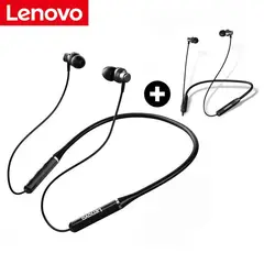 LENOVO - Audífonos He05 Bluetooth Inalámbricos Magnéticos Pack 2