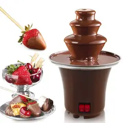 OEM - Fuente Chocolatera Eléctrica de 3 Pisos - Fondue Fountain
