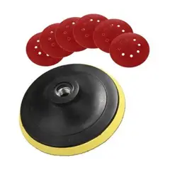 ORBITAL - BASE PLATO DE velcro de 5 pulgadas Para AMOLADORA