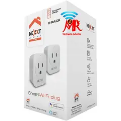 NEXXT SOLUTIONS - Enchufe inteligente nexxt - pack de 2 unidades ahiwpso4u1