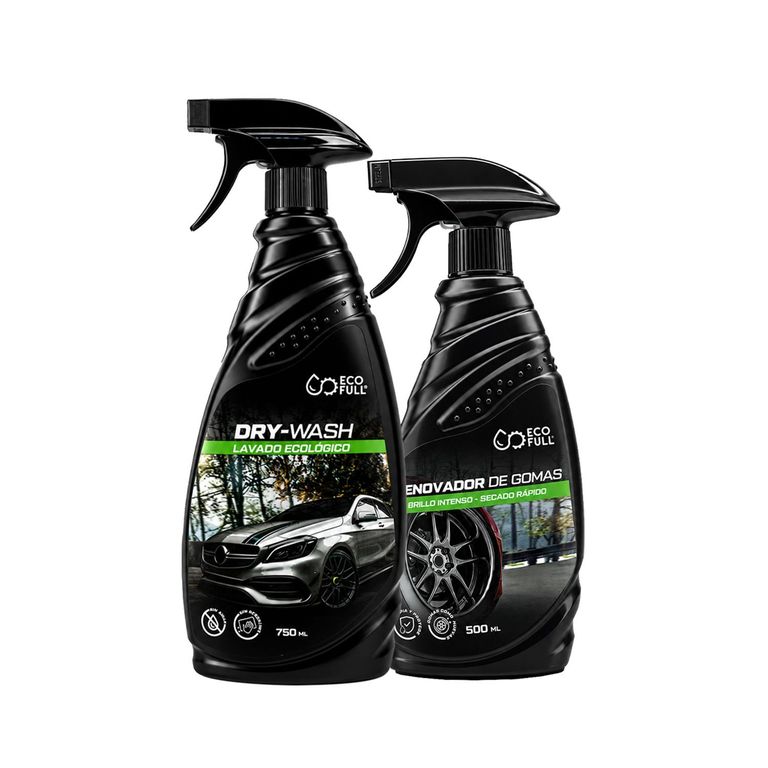 DUO DRY-WASH + RENOVADOR DE GOMAS