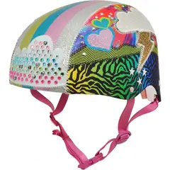 RASKULLZ - Casco de bicicleta con luces Led - Sparklez Talla M