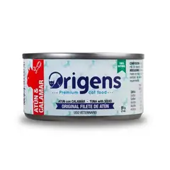 ORIGENS - ORIGENS FILETE DE ATÚN & CALAMAR 85 GR