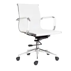 BONNO - Silla De Escritorio Boss Blanco