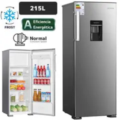 BLACKLINE - Refrigeradora de 215 LT Auto Frost 215L 1PD color silver
