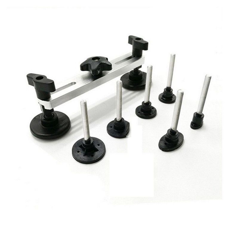 Super pdr reparador de abolladura puente aluminio 6 chupones