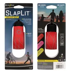 NITE IZE - Brazalete Reflectante LED Rojo SlapLit V2