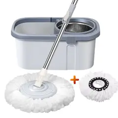 KELLER - Balde Escurridor Trapeador Giratorio Automático PL