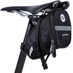 CYCLE TORCH - Bolso para Bicicleta de Nylon Resistente Expandible a 1.2 LT