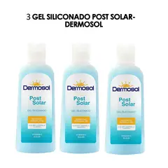GENERICO - 3 Gel Siliconado Post Solar- Dermosol.