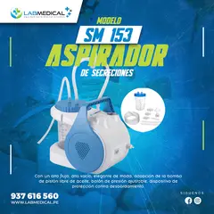 LABMEDICAL - ASPIRADOR DE SECRECIONES BR-SM153