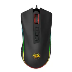 REDRAGON - - Mouse Cobra M711 RGB 8 Botones Programables Negro