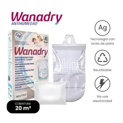 GENERICO - Absorbente de humedad recargable para closet WANADRY