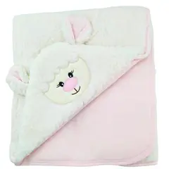 BABY MERINOS - Colcha bebe Obeja - Rosado