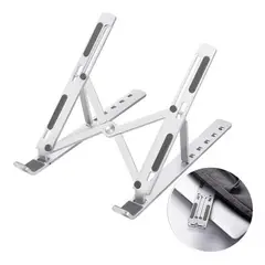MEGIMPERU - Soporte Portatil Plegable de Aluminio Laptop