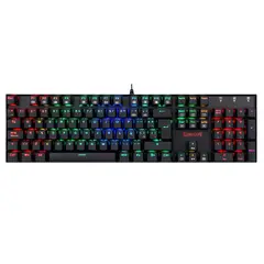 REDRAGON - - Teclado Mitra K551 RGB Switch Red Español - Black
