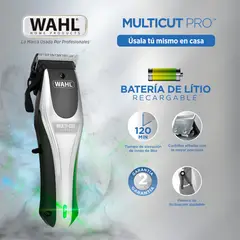 WAHL - Cortadora de cabello recargable Kit Multi-cut Pro 09657-008