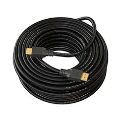 GENERICO - Cable HDMI 5 Metros Full HD 3D V1.4 PVC negro HDMI a HDMI