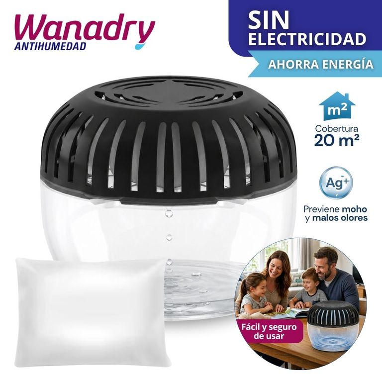 Deshumedecedor WANADRY + 1 repuesto en saquito