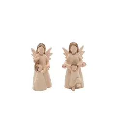 FLORIPA - Angel con Niños 7Cm Set De 2 AC100 FLORIPASTORE