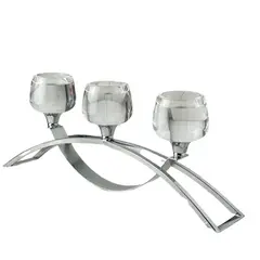 FLORIPA - Candelabro Triple De Mesa AV121 FLORIPASTORE