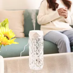 INSPIRA - Lampara Humidificador Ambientador Diamante Con Carga Usb