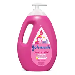 JOHNSON'S BABY - Shampoo Johnsons Gotas de Brillo y Sedoso 1 Litro