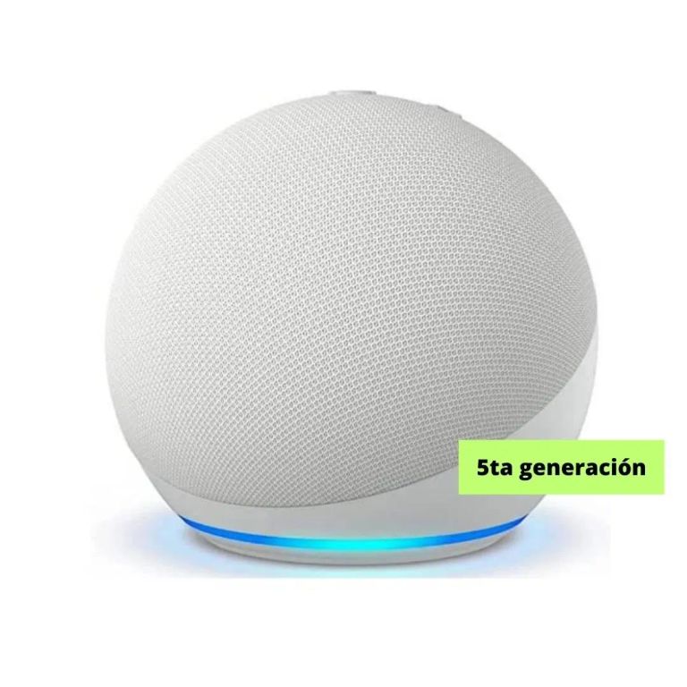 PARLANTE INTELIGENTE ALEXA ECHO DOT 5 GEN BLANCO AMAZON