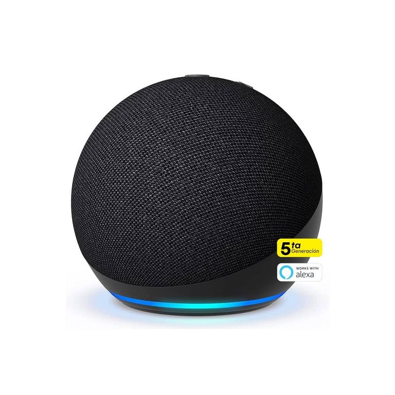 Amazon Alexa Echo Dot 5 Generación Smart Hub Parlante Negro
