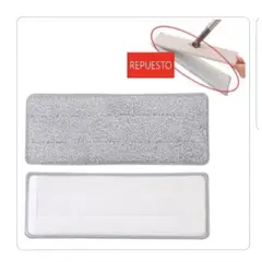 AURELA - Almohadilla de Reemplazo De Trapeador Mopa Plano - 5 MOPAS