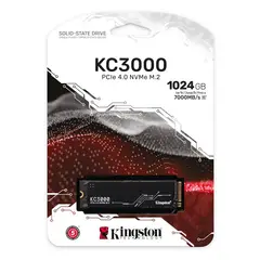 KINGSTON - SSD KC3000 1024GB NVMe PCIe 4.0 M.2 2280