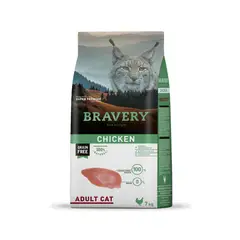 BRAVERY - Alimento para Gatos Adultos Pollo 7 Kg