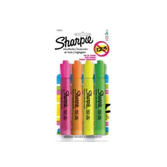 SHARPIE - Resaltador Tank Neón X 4