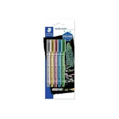 STAEDTLER - Marcadores Metálicos x5 Design Journey
