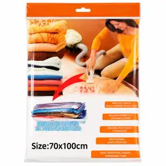 INSPIRA MARKET - Bolsas al vacío compresoras de ropa 70x100 cm x 1 und