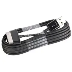 SAMSUNG - Cable De Datos Y Carga Para Tablet Galaxy 30 Pines Negro